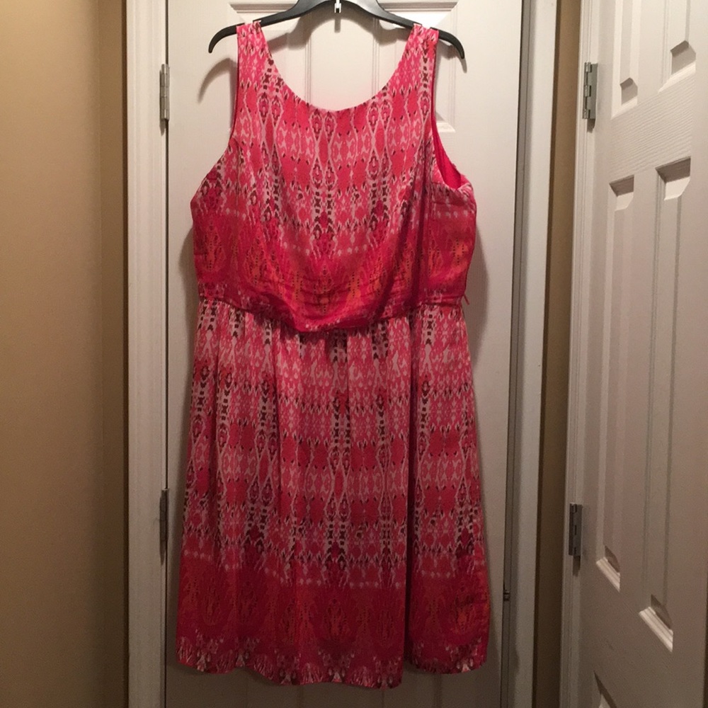 Hot pink sundress
